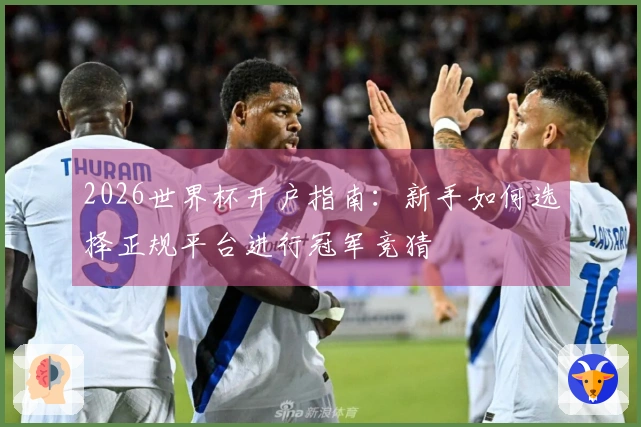 2026世界杯开户指南：新手如何选择正规平台进行冠军竞猜