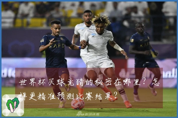 世界杯买球竞猜的秘密在哪里?怎样更精准预测比赛结果?