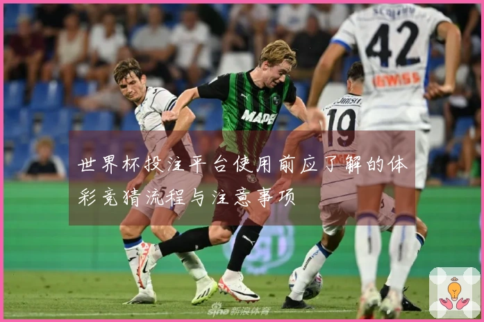 世界杯投注平台使用前应了解的体彩竞猜流程与注意事项